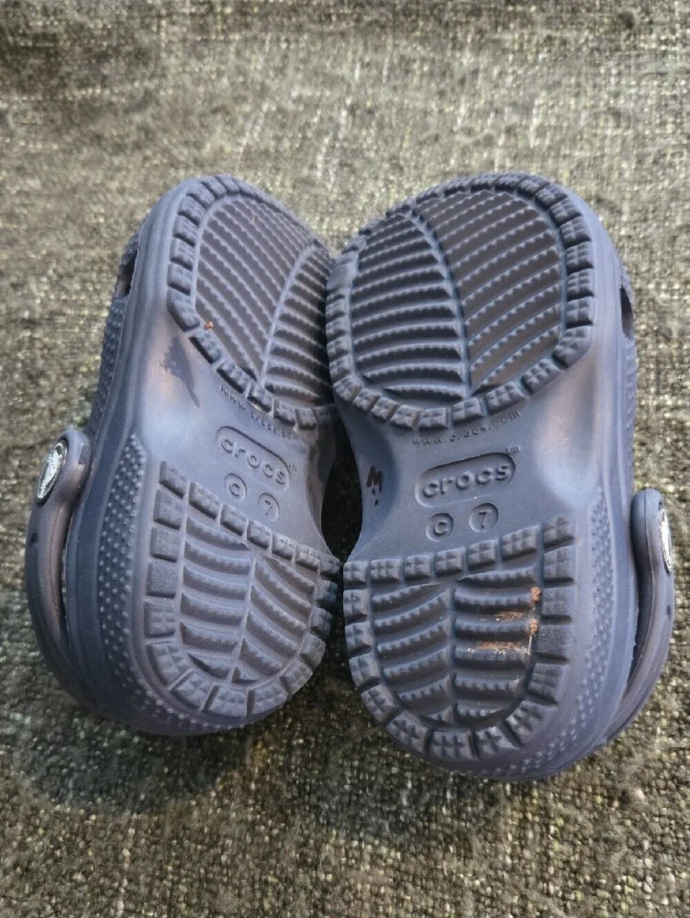 CROCS Kids Navy Clog Sandals